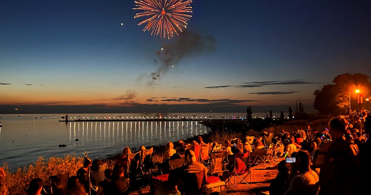 Light Up the Lake Fireworks South Haven Visitors Bureau